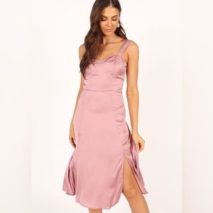 Petal & Pup Pink Midi Dress
